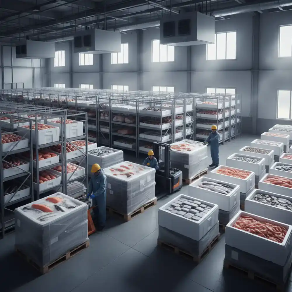 Seafood cold chain logistics